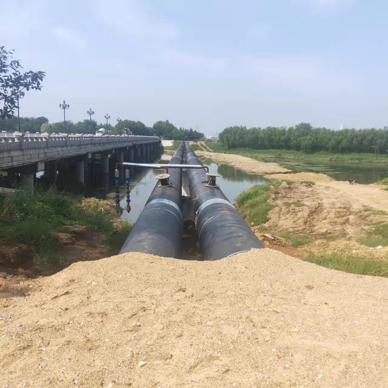 沁水输油管道清洗
